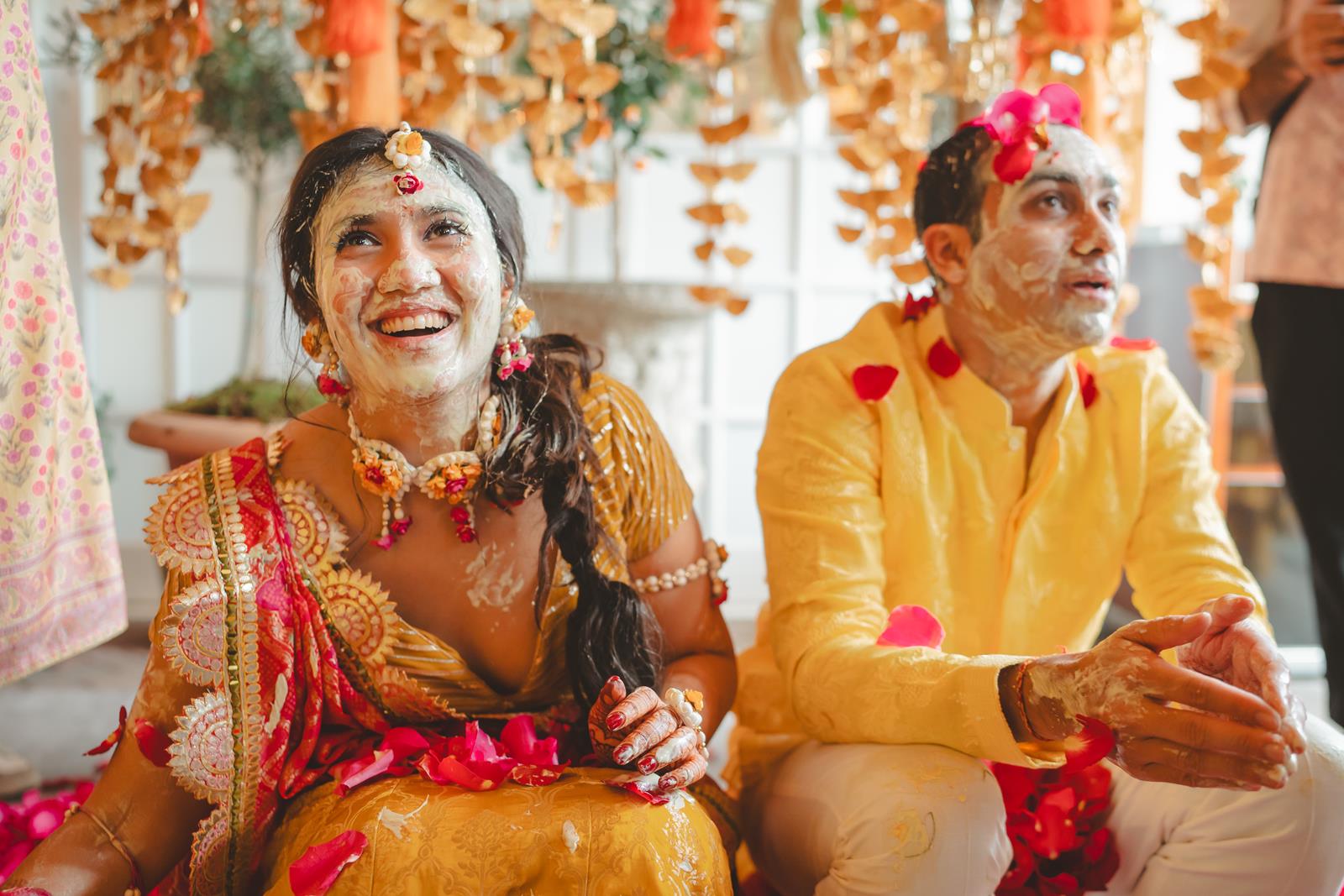 Couple at Indian Wedding Planned by La Fête