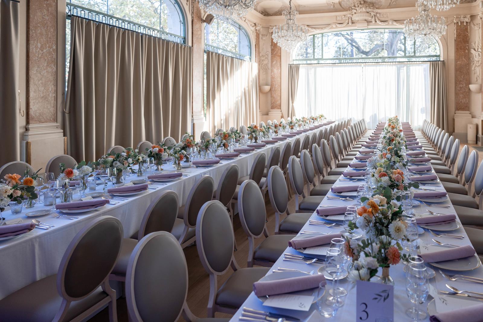 French Wedding Reception by La Fête
