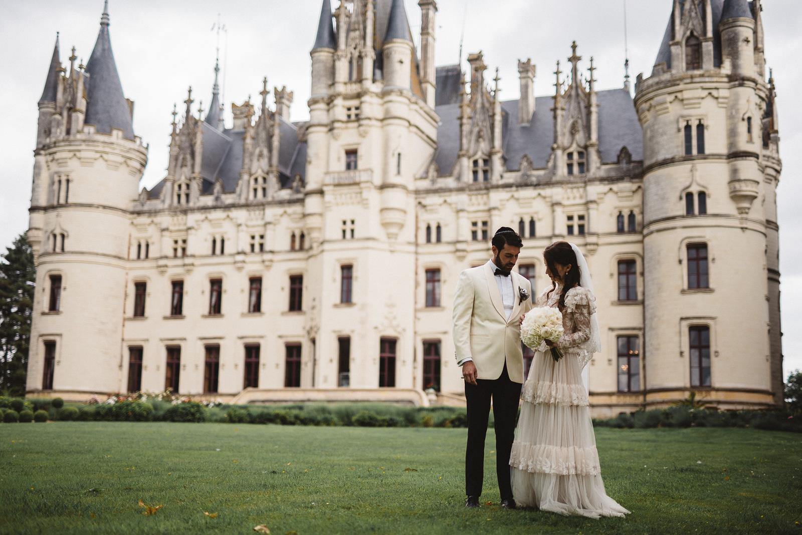 Luxury Jewish Wedding Ceremony at Chateau Challain